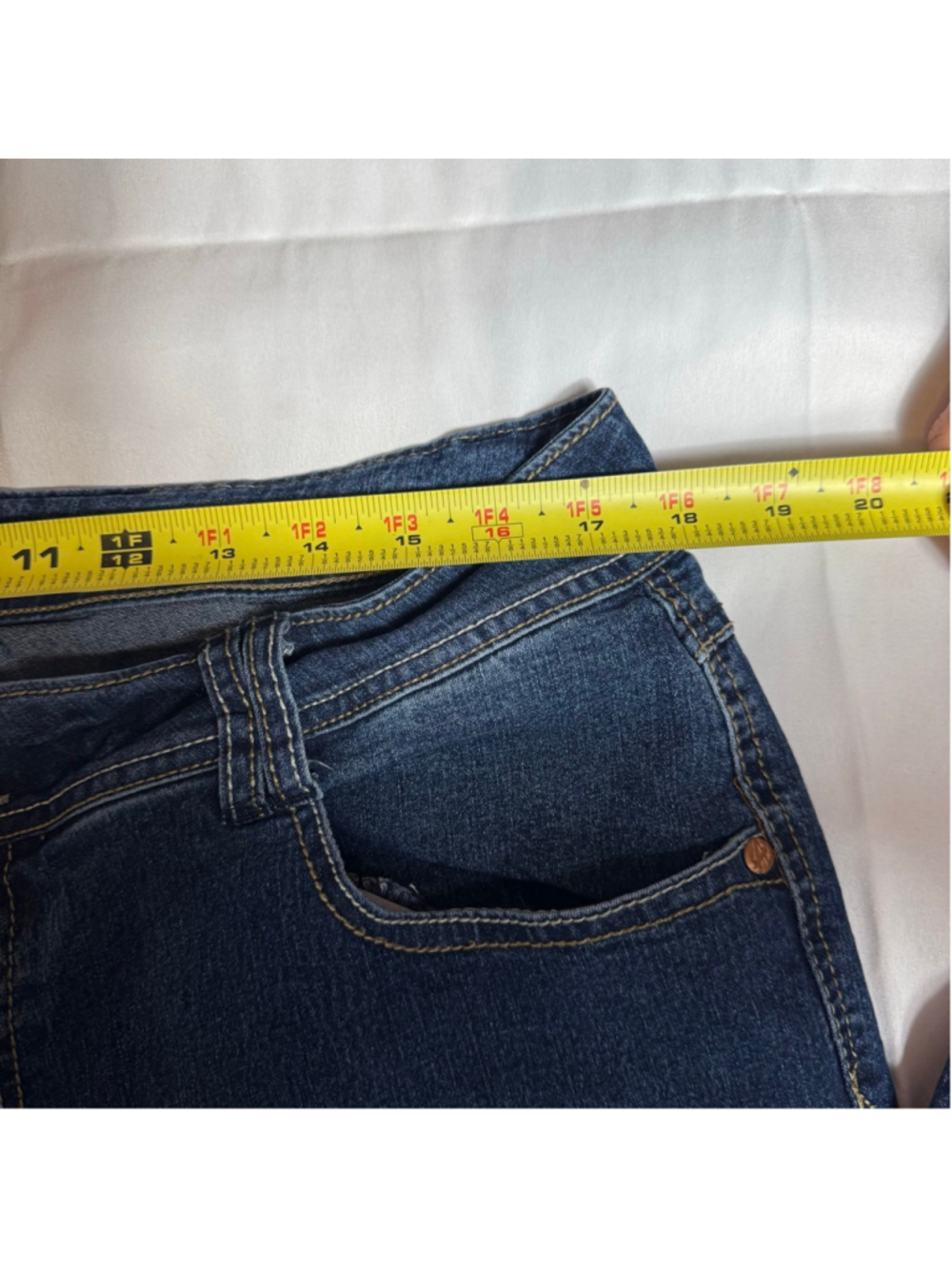 Women's Angels Blue Straight Leg Jeans Size 18 - Picture 6 of 11